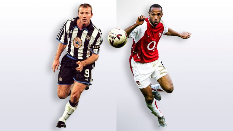 Thierry Henry v&agrave; Alan Shearer được ban tổ chức Premier League vinh danh - Ảnh 1