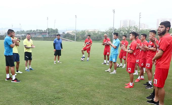 Viettel được tiếp nguồn thuốc trợ lực uy t&iacute;n trước giai đoạn nước r&uacute;t V.League 2021 - Ảnh 1