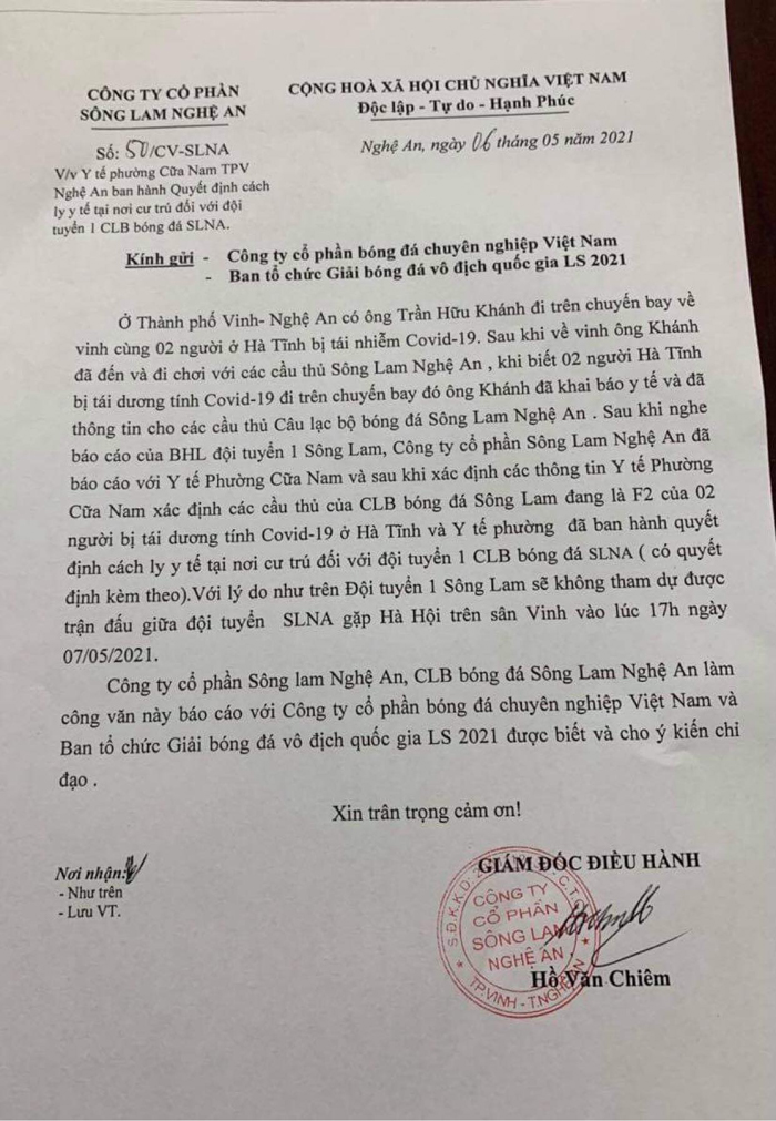 HO&Atilde;N TO&Agrave;N BỘ 7 trận của 13 V.League 2021 - Ảnh 1