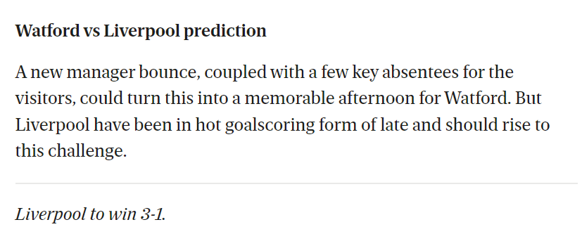 Marc Mayo dự đoán Watford vs Liverpool, 18h30 ngày 16/10 - Ảnh 1