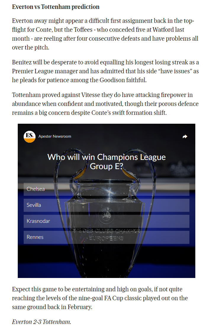 Dự đoán Everton vs Tottenham (21h 7/11) bởi chuyên gia George Flood - Ảnh 1