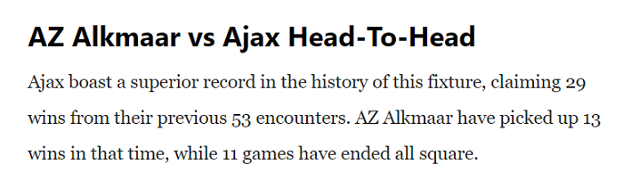 Lịch sử đối đầu AZ Alkmaar vs Ajax, 2h ngày 4/3 - Ảnh 2