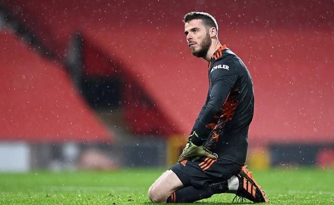Dea Gea xấu hổ với phong độ của Man United hiện tại - Ảnh 1