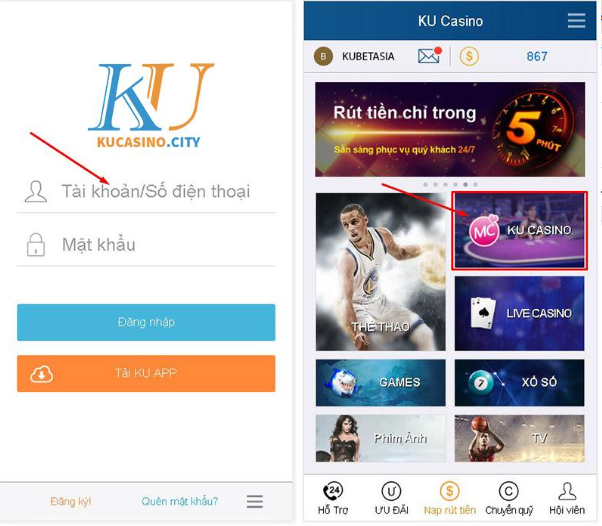 C&aacute;ch tải app KU Casino cho Android v&agrave; IOS phi&ecirc;n bản mới - Ảnh 6