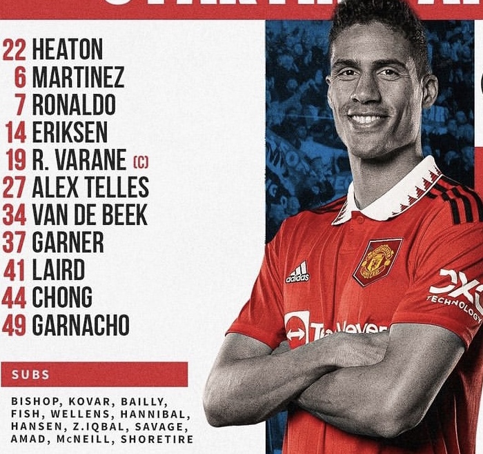 Đội hình ra sân chính thức MU vs Vallecano, 22h ngày 31/7 (cập nhật) - Ảnh 1