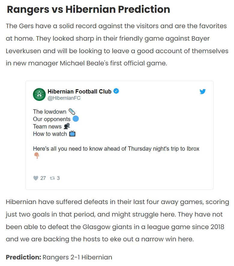 Shubham Dupare dự đoán Rangers vs Hibernian, 3h ngày 16/12 - Ảnh 1