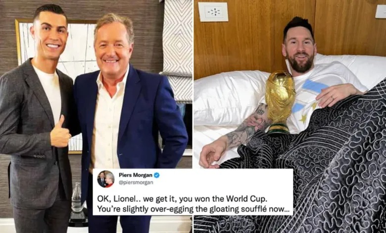 Bạn th&acirc;n Ronaldo kh&oacute; chịu khi Messi li&ecirc;n tục khoe c&uacute;p v&agrave;ng - Ảnh 1