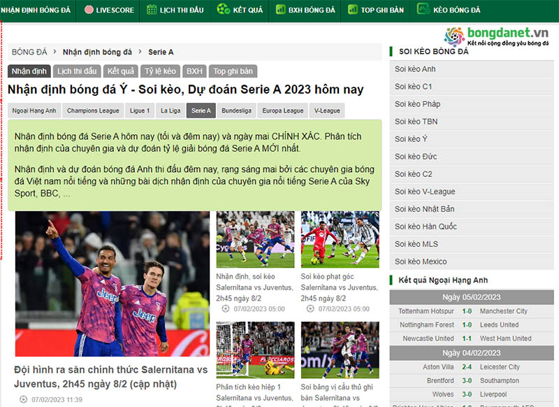 Soi k&egrave;o b&oacute;ng đ&aacute; &Yacute; - Nhận định b&oacute;ng đ&aacute; &Yacute; tại BongdaNET