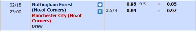 Soi kèo phạt góc Nottingham Forest vs Man City, 22h ngày 18/2 - Ảnh 1