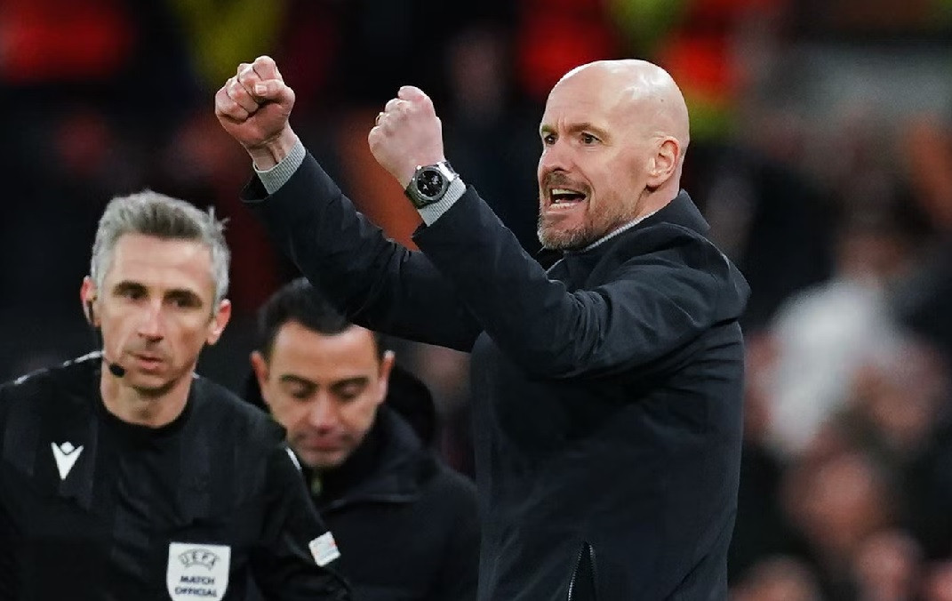 Man United lội ngược d&ograve;ng Barca, Ten Hag hạnh ph&uacute;c v&igrave; một điều - Ảnh 1