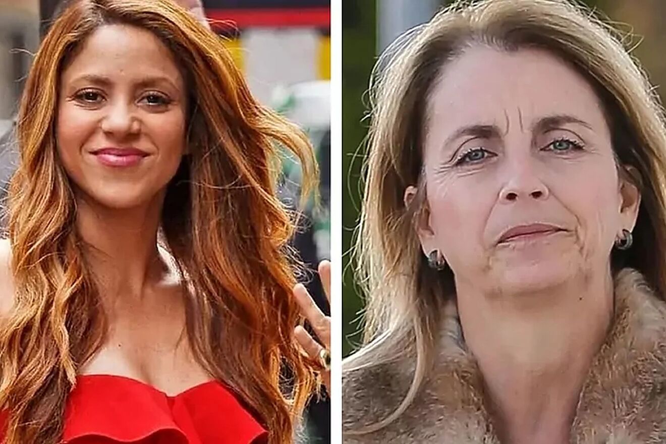 Mẹ Pique t&aacute;c động vật l&yacute; thẳng v&agrave;o mặt 