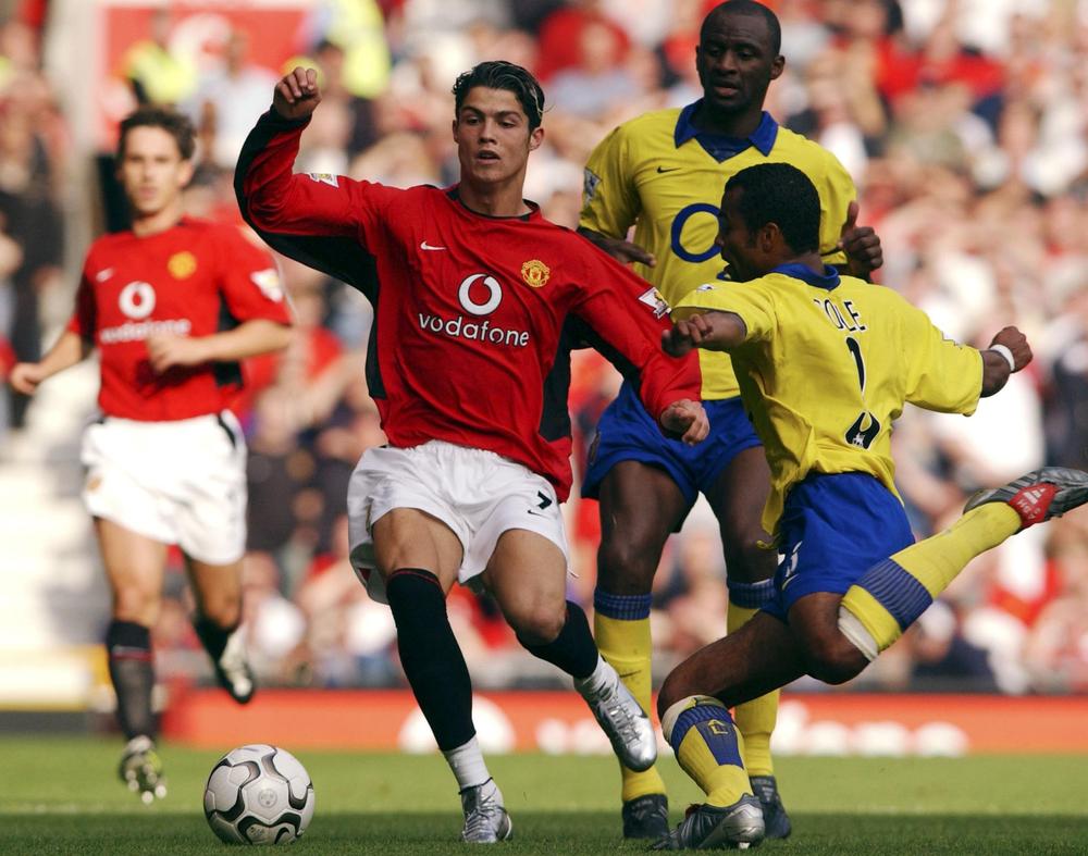 Ronaldo từng bị c&aacute;c đ&agrave;n anh 