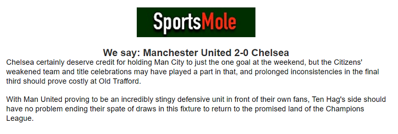 Chuyên gia dự đoán kết quả MU vs Chelsea, 02h00 ngày 26/5 - Ảnh 1