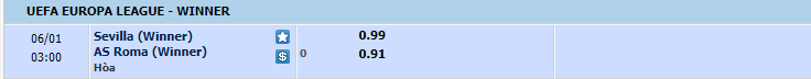 Soi tỷ lệ, dự đoán đội vô địch Europa League: Sevilla vs Roma, 02h00 ngày 1/6 - Ảnh 1