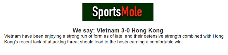 Chuyên gia Matthew Wilkinson dự đoán Việt Nam vs Hồng Kông (TQ), 19h30 ngày 15/6 - Ảnh 1