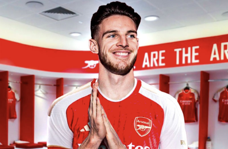 X&aacute;c nhận! Man United chưa từng cạnh tranh chữ k&yacute; của Declan Rice - Ảnh 1