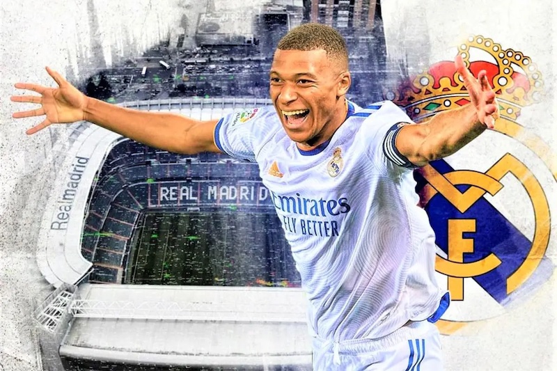 Truyền th&ocirc;ng TBN h&eacute; lộ y&ecirc;u s&aacute;ch tr&ecirc;n trời của Mbappe với Real - Ảnh 1