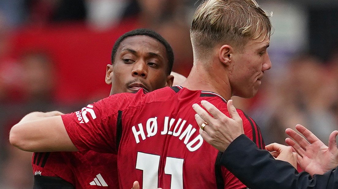 Lần đầu được đ&aacute; ch&iacute;nh cho M.U tại Old Trafford, H&oslash;jlund n&oacute;i g&igrave;? - Ảnh 2