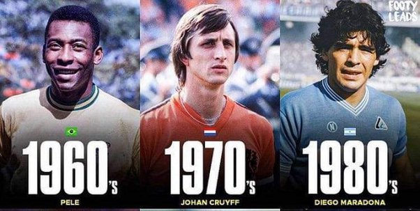 Bỏ qua Messi, huyền thoại 3 QBV chỉ ra 3 GOAT của b&oacute;ng đ&aacute; - Ảnh 1