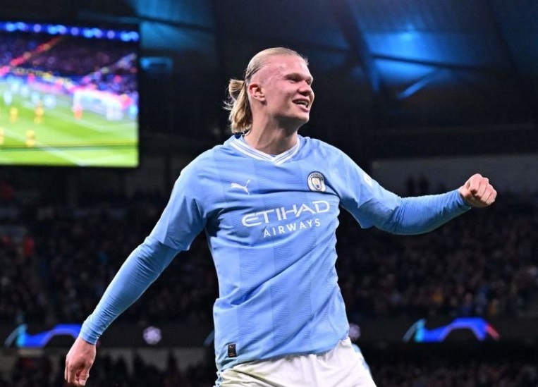 Erling Haaland h&oacute;a Drogba trong ng&agrave;y Man City v&agrave;o v&ograve;ng 16 đội Champions League - Ảnh 1