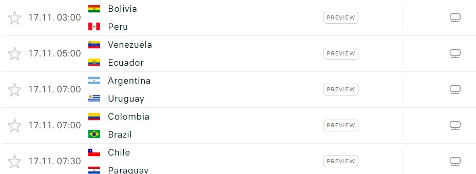 Lịch thi đấu b&oacute;ng đ&aacute; h&ocirc;m nay (16/11). - Ảnh 4