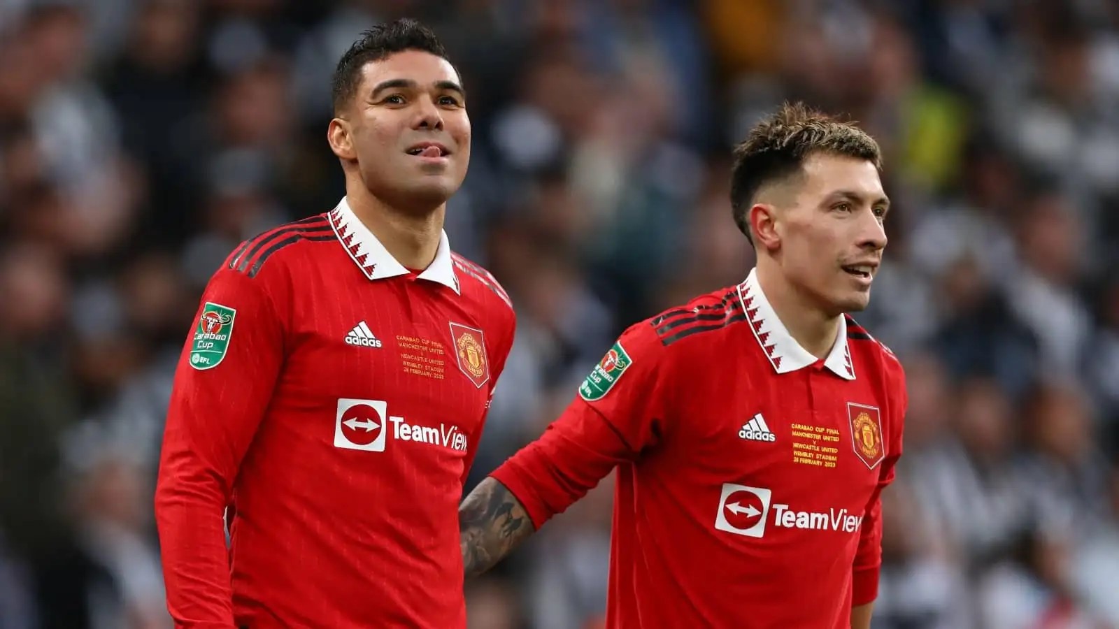 Lisandro Martinez v&agrave; Casemiro trở lại sớm hơn dự kiến cho giai đoạn sau của m&ugrave;a giải - Ảnh 1