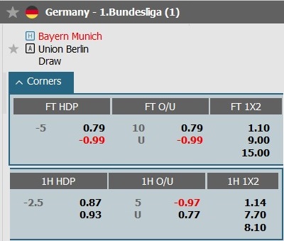 Soi kèo phạt góc Bayern vs Union Berlin, 2h30 ngày 25/1 - Ảnh 1