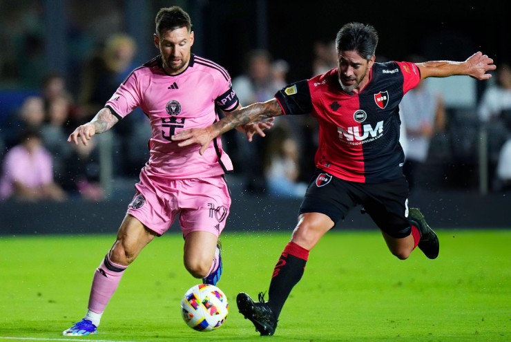 Messi bất lực trong ng&agrave;y Inter Miami h&ograve;a Newells Old Boys - Ảnh 1