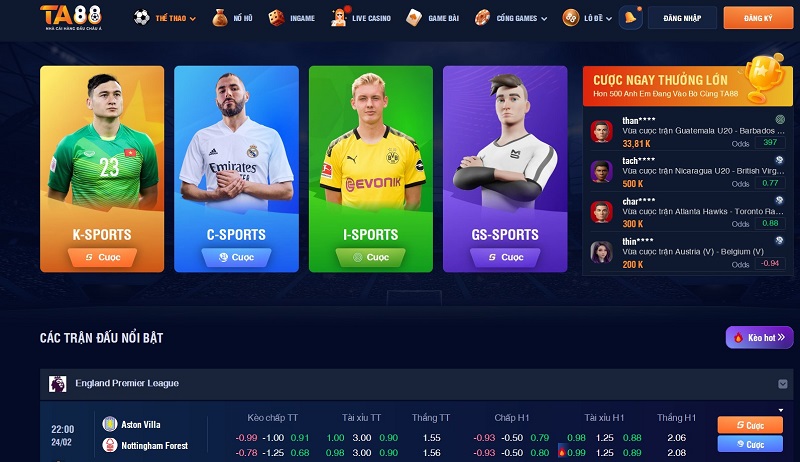 Đ&aacute;nh gi&aacute; chi tiết nh&agrave; c&aacute;i TA88 c&oacute; tốt, c&oacute; uy t&iacute;n kh&ocirc;ng? Ưu v&agrave; nhược điểm của TA88 - Ảnh 1