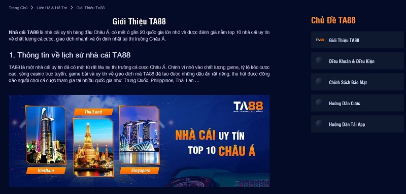Đ&aacute;nh gi&aacute; chi tiết nh&agrave; c&aacute;i TA88 c&oacute; tốt, c&oacute; uy t&iacute;n kh&ocirc;ng? Ưu v&agrave; nhược điểm của TA88 - Ảnh 3