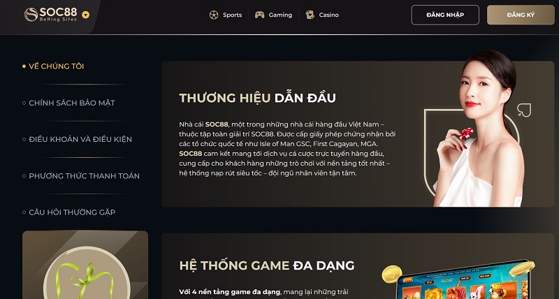 Đ&aacute;nh gi&aacute; chi tiết nh&agrave; c&aacute;i SOC88 c&oacute; tốt, c&oacute; uy t&iacute;n kh&ocirc;ng? Ưu v&agrave; nhược điểm của SOC88 - Ảnh 2