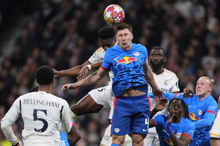 H&ograve;a RB Leipzig ở lượt về, Real Madrid nhọc nhằn tiến v&agrave;o tứ kết C&uacute;p C1 ch&acirc;u &Acirc;u - Ảnh 1