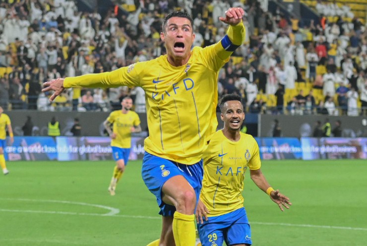 Ronaldo lập h&agrave;ng loạt cột mốc ấn tượng sau c&uacute; hat-trick ở Al Nassr - Ảnh 1