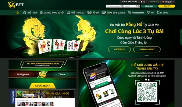 Review V9bet - Thị trường c&aacute; cược uy t&iacute;n h&agrave;ng đầu Việt Nam - Ảnh 2