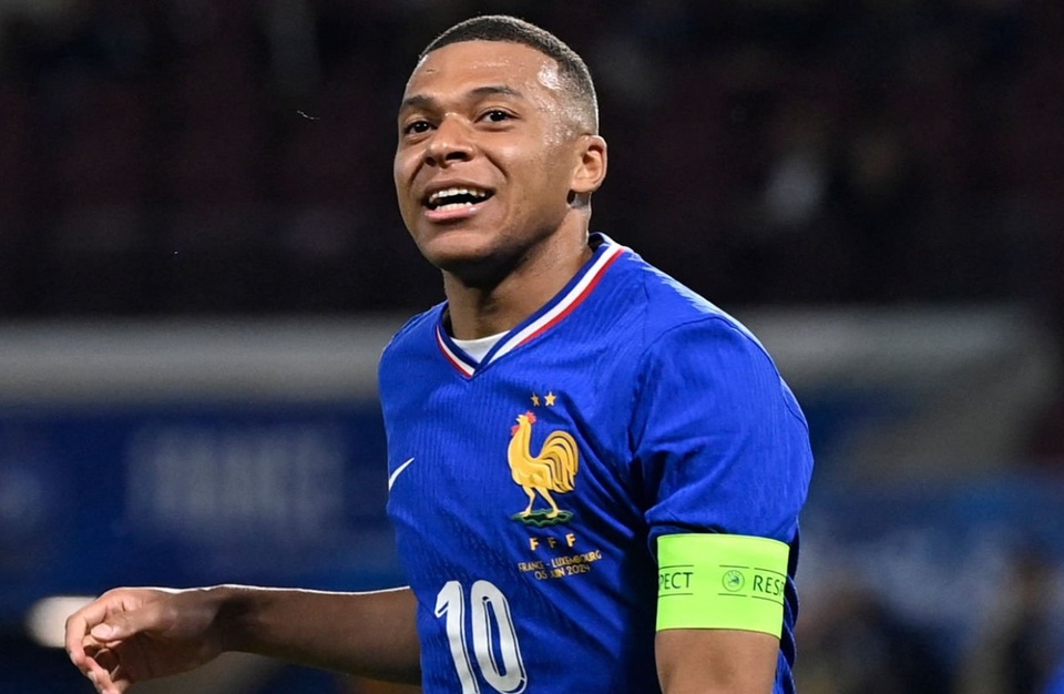 Kylian Mbappe d&iacute;nh chấn thương trước thềm Euro 2024 - Ảnh 1