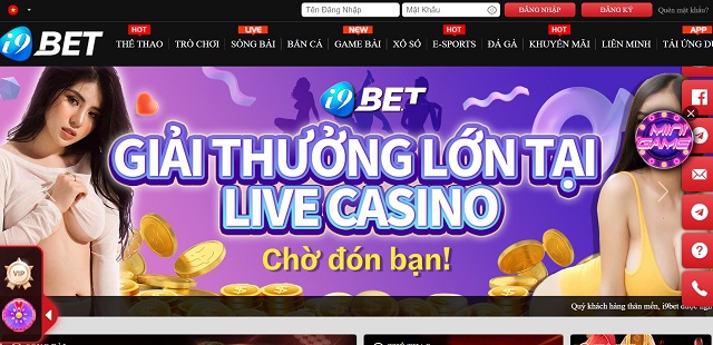 Nh&agrave; c&aacute;i I9Bet - S&acirc;n chơi c&aacute; cược trực tuyến h&agrave;ng đầu hiện nay - Ảnh 1