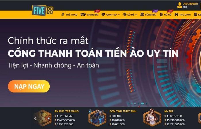 Nh&agrave; C&aacute;i Five88 - Cổng Game C&aacute; Cược L&ocirc; Đề Chuy&ecirc;n Nghiệp Ch&acirc;u &Aacute; - Ảnh 2
