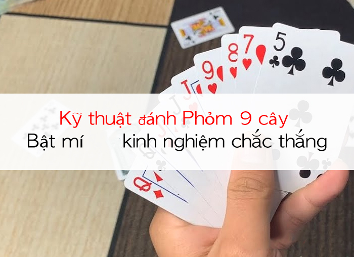 Kinh nghiệm đ&aacute;nh phỏm 9 l&aacute;: Kỹ thuật c&acirc;u b&agrave;i - ăn chốt & b&iacute; quyết để ph&aacute; đảo mọi b&agrave;n chơi - Ảnh 3