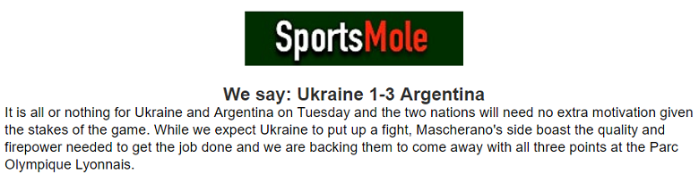 Chuy&ecirc;n gia dự đo&aacute;n U23 Ukraine vs U23 Argentina, 22h00 ng&agrave;y 30/7 - Ảnh 1