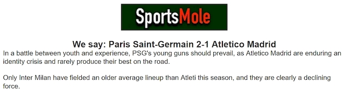 Chuy&ecirc;n gia Tony Ansell dự đo&aacute;n PSG vs Atletico Madrid, 3h00 ng&agrave;y 7/11 - Ảnh 1