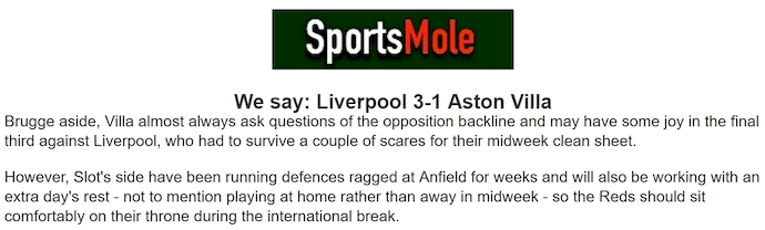 Chuy&ecirc;n gia Tony Ansell dự đo&aacute;n Liverpool vs Aston Villa, 3h00 ng&agrave;y 10/11 - Ảnh 1