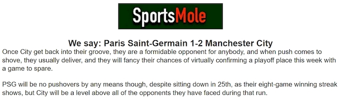 Chuy&ecirc;n gia Tony Ansell dự đo&aacute;n PSG vs Man City, 3h00 ng&agrave;y 23/1 - Ảnh 1