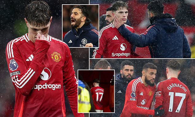 Garnacho tự &yacute; bỏ v&agrave;o đường hầm, HLV Amorim l&ecirc;n tiếng &lsquo;dằn mặt&rsquo; - Ảnh 1