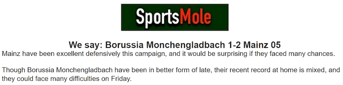 Chuy&ecirc;n gia Tony Ansell dự đo&aacute;n Monchengladbach vs Mainz, 2h30 ng&agrave;y 8/3 - Ảnh 1