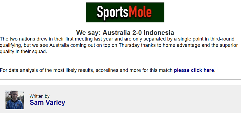 Chuy&ecirc;n gia dự đo&aacute;n Australia vs Indonesia, 16h10 ng&agrave;y 20/3 - Ảnh 1