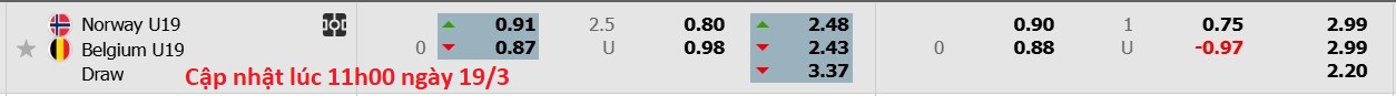 Nhận định, soi kèo U19 Na Uy vs U19 Bỉ, 17h00 ngày 19/3: Quỷ đỏ gầm vang - Ảnh 5