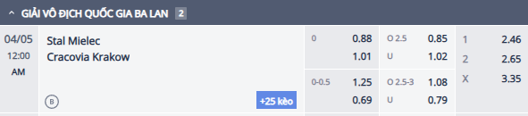 Nhận định, soi kèo Stal Mielec vs Cracovia Krakow, 23h00 ngày 4/4: Khó cho chủ nhà - Ảnh 1