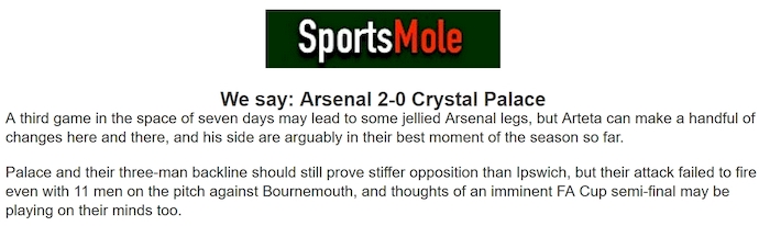 Chuyên gia Tony Ansell dự đoán Arsenal vs Crystal Palace, 2h00 ngày 24/4 - Ảnh 1