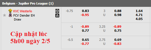 Nhận định, soi kèo Westerlo vs Dender, 1h45 ngày 3/5: Cống hiến - Ảnh 5