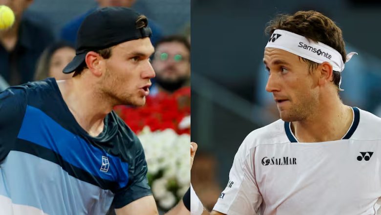 Casper Ruud lần đầu vào chung kết Madrid Open, tranh cúp với Jack Draper  - Ảnh 1
